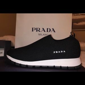 Prada knit sneakers